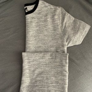 ~21 men~ Knitted extended T-shirt